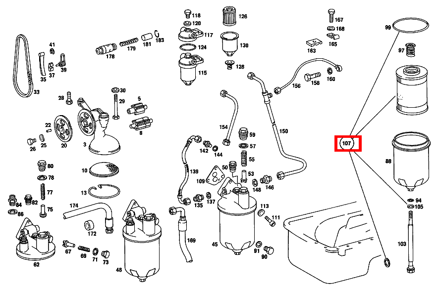 Filtereinsatz AB 501 KM,LIEFERUMFANG 300 SEL/8 6.3 109 Filtereinsatz AB 501 KM,LIEFERUMFANG 300 SEL/8 6.3 109