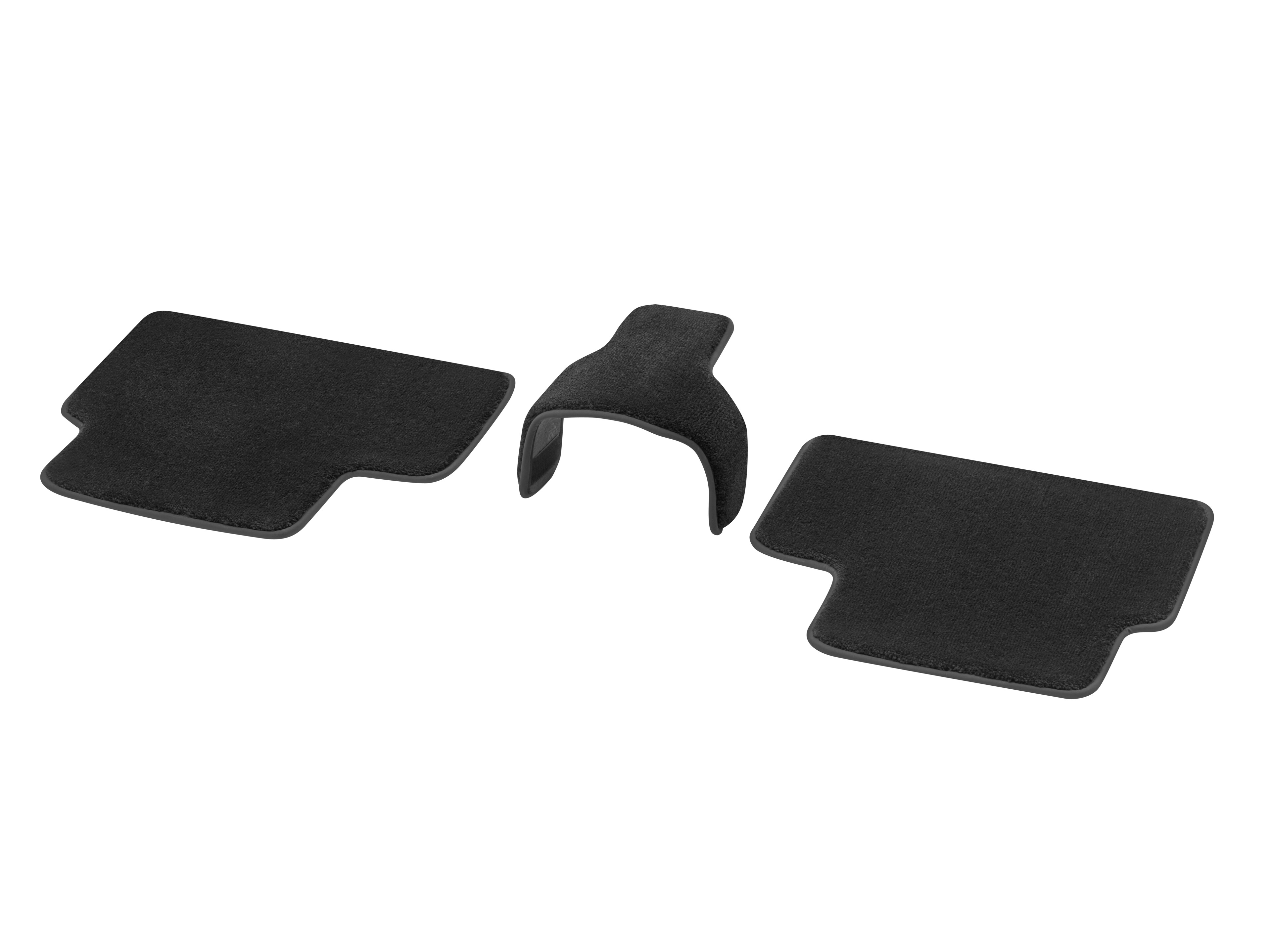 Mercedes-Benz - Veloursmatten EXCLUSIV, Fond mit Kardantunnel Veloursmatten EXCLUSIV, Fond mit Kardantunnel