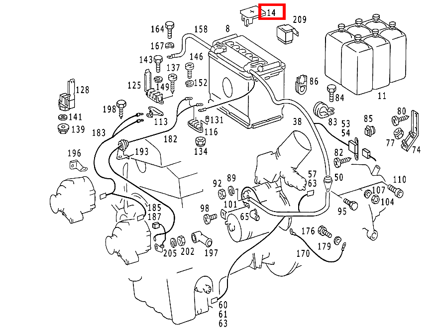 Schutzkappe BATTERIE-PLUSPOL B 180 247