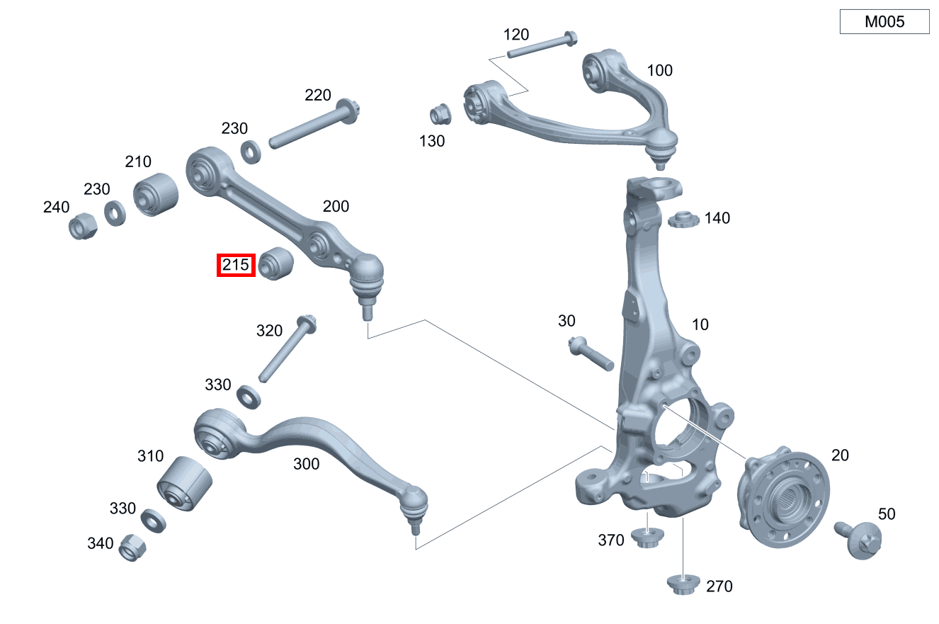 TRAGGELENK Federlenker rechts Mercedes-AMG CLS 53 4MATIC+ 257 TRAGGELENK Federlenker rechts Mercedes-AMG CLS 53 4MATIC+ 257