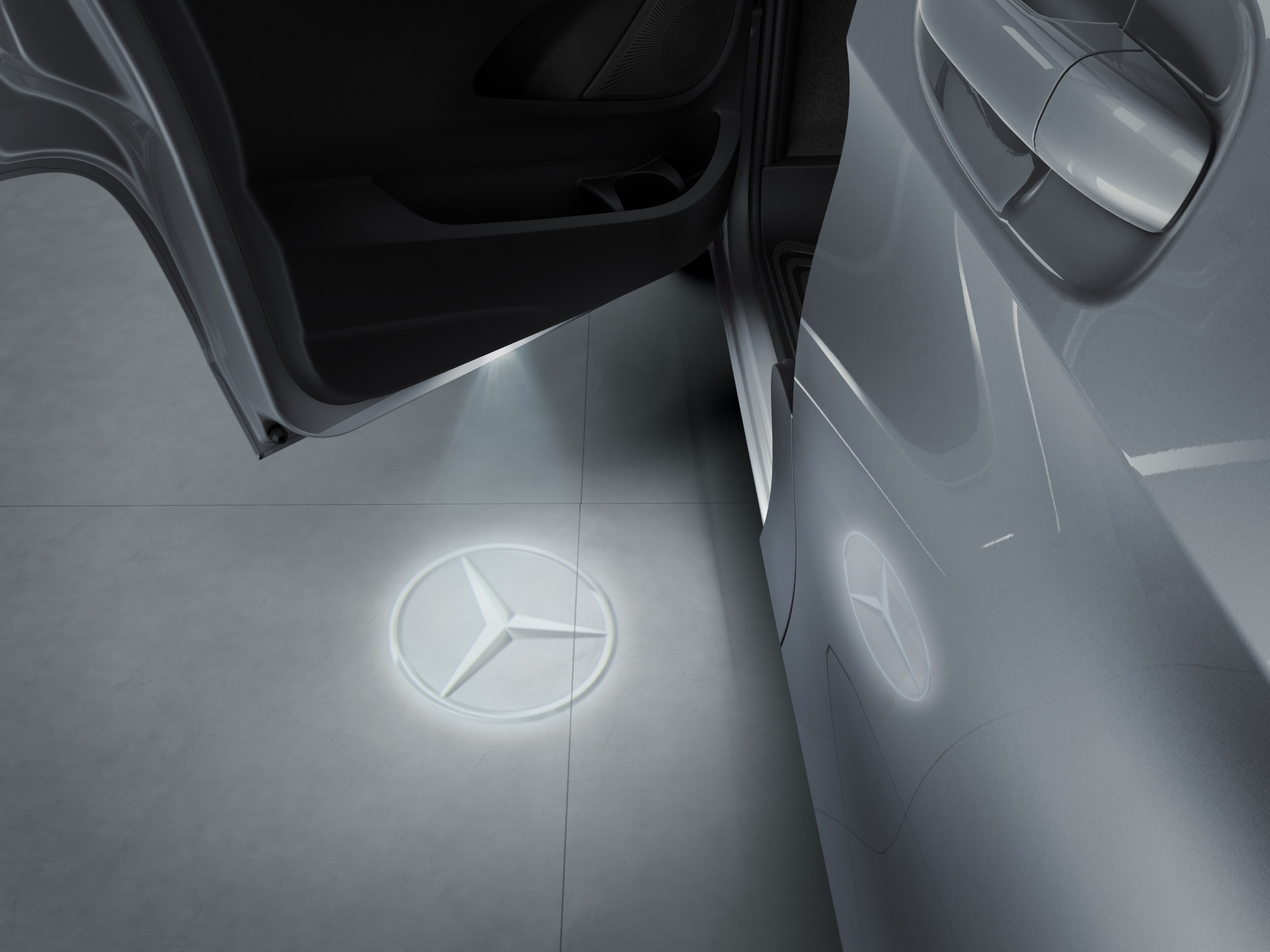 LED Logoprojektor Mercedes Stern V Klasse Sprinter EQV Vito A4478200302