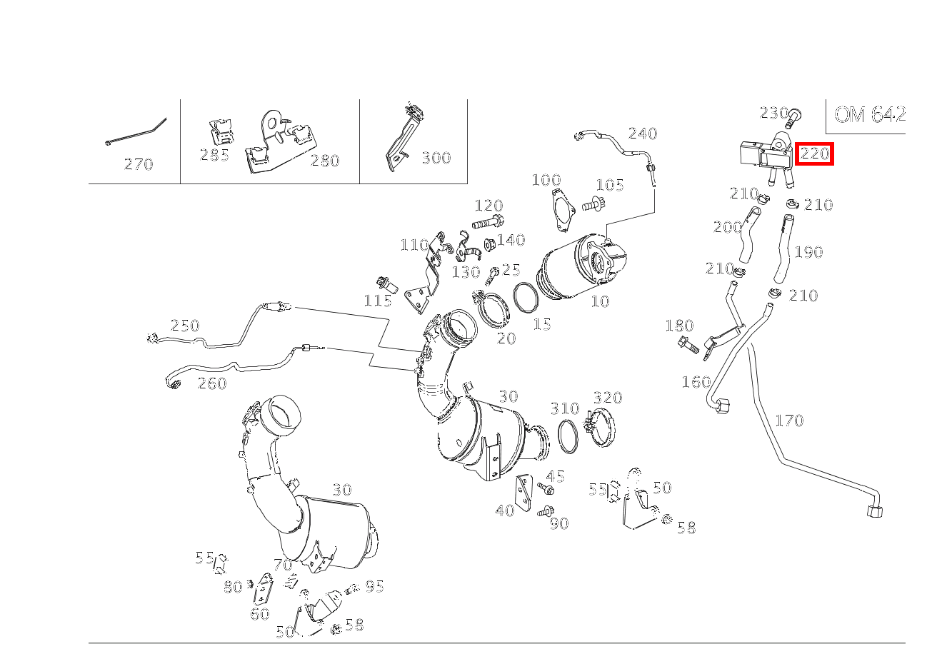 Drucksensor E 350 T d 4M All- Terrain 213