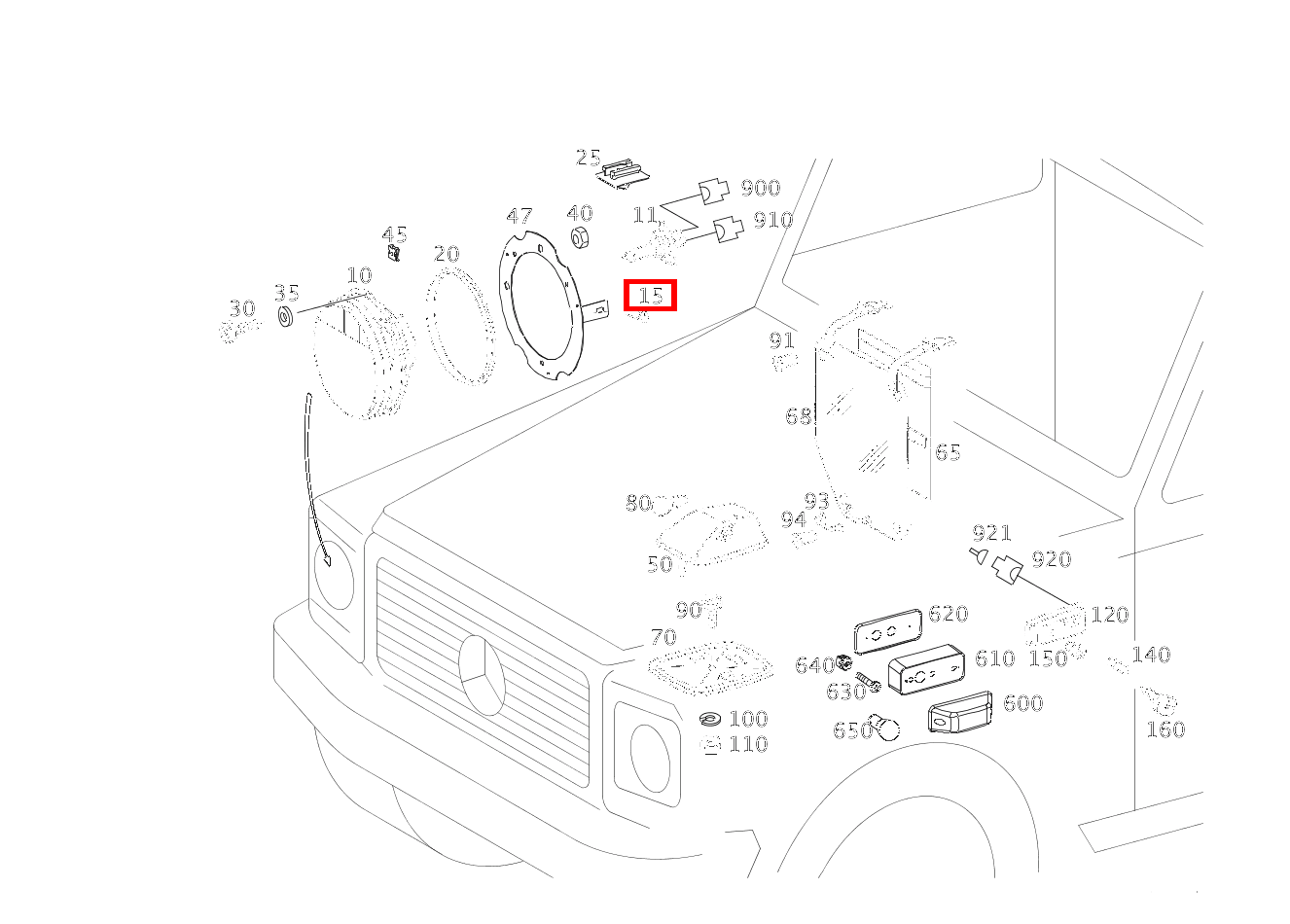 Glühlampe Standlicht und Parklicht; 12V-4W G 300 CDI/4X4/3428 Lang 461 Glühlampe Standlicht und Parklicht; 12V-4W G 300 CDI/4X4/3428 Lang 461