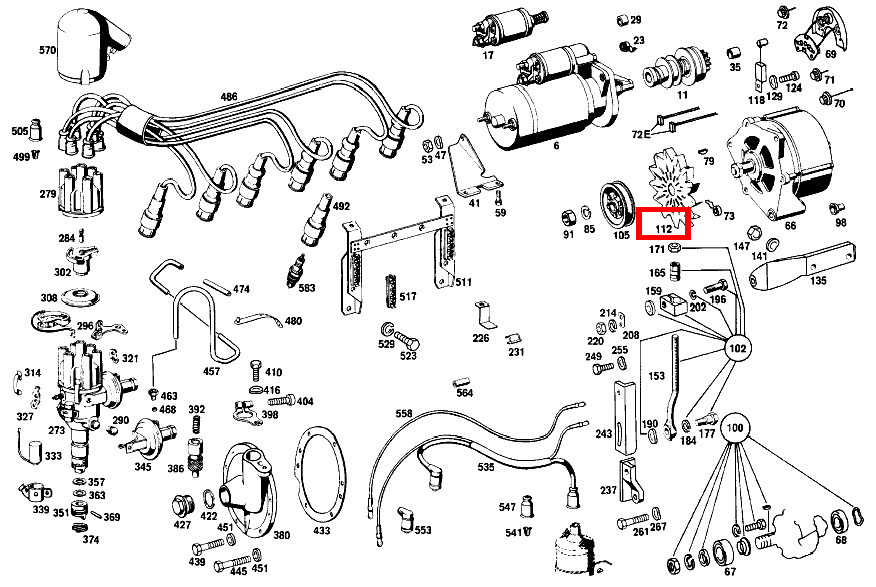Lüfter BOSCH-GENERATOR SE 111, SL 113, /8 115 und weitere kaufen