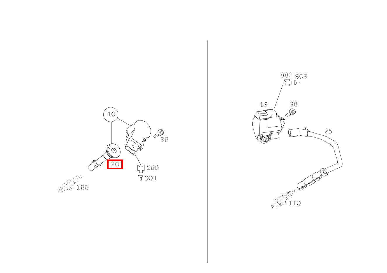 VERBINDUNGSSTECKER SLK 350 Roadster Sportmotor 171 VERBINDUNGSSTECKER SLK 350 Roadster Sportmotor 171