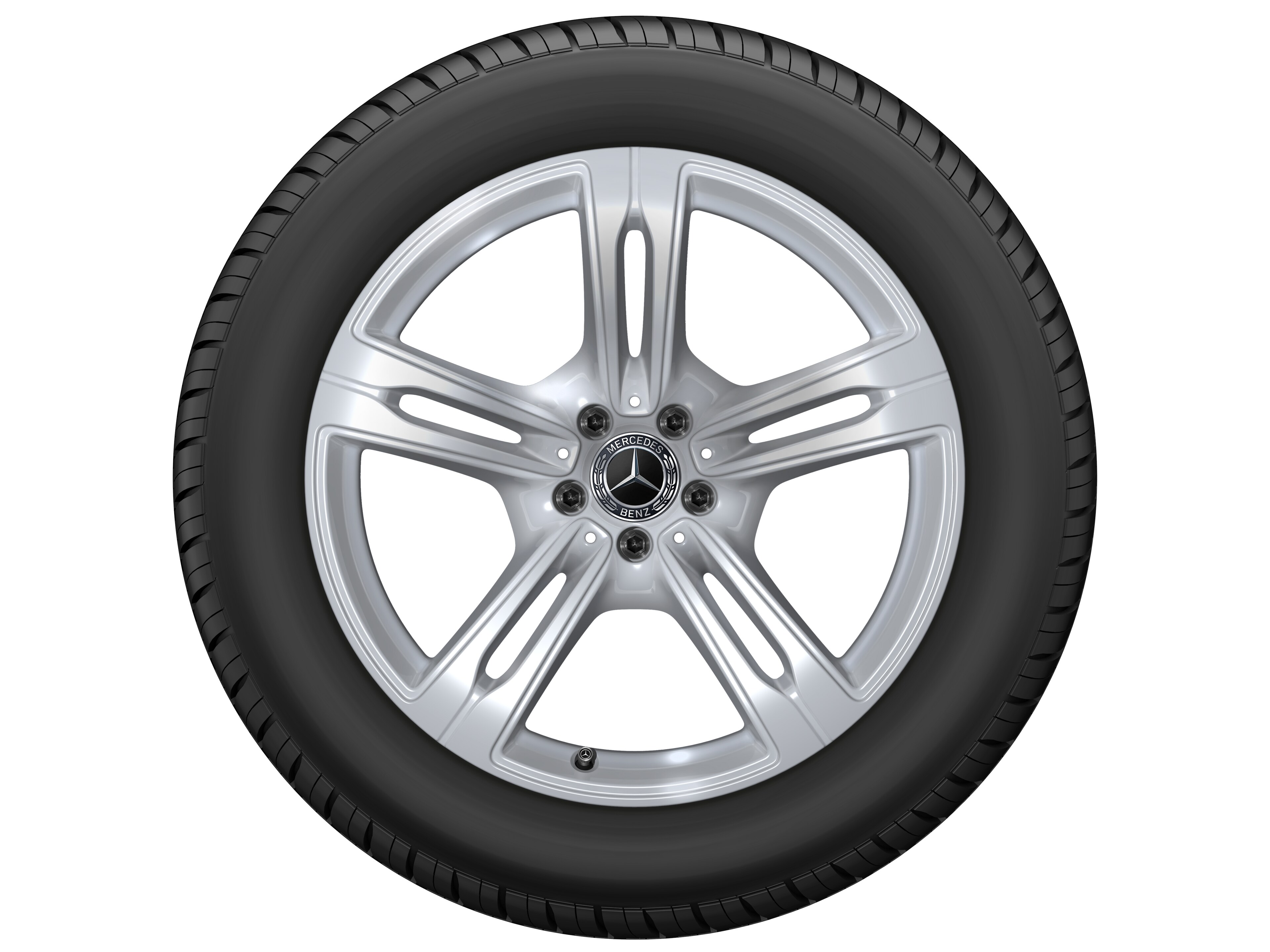 5-Doppelspeichen-Rad, 20 Zoll 8,5 J x 20 ET 29,5, vanadiumsilber, lackiert