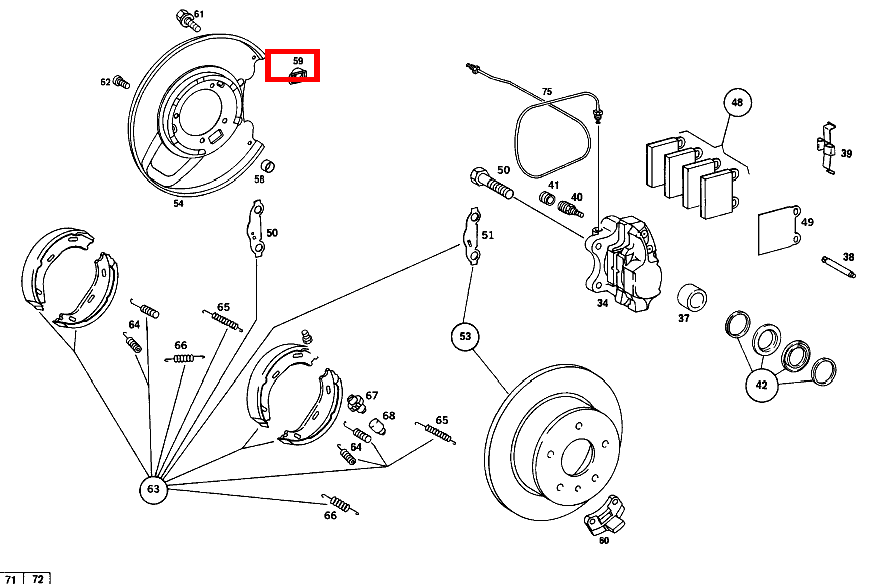 Manschette ABDECKBLECH AN SCHRAEGLENKER 240 D 3.0 115 Manschette ABDECKBLECH AN SCHRAEGLENKER 240 D 3.0 115