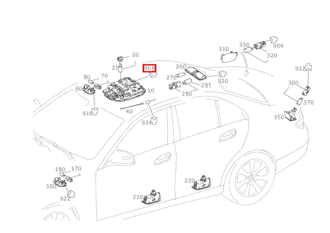 Steckdose N70; DACHBEDIENEINHEIT; STECKER: G; 8-PIN MQS C 180 205 Steckdose N70; DACHBEDIENEINHEIT; STECKER: G; 8-PIN MQS C 180 205