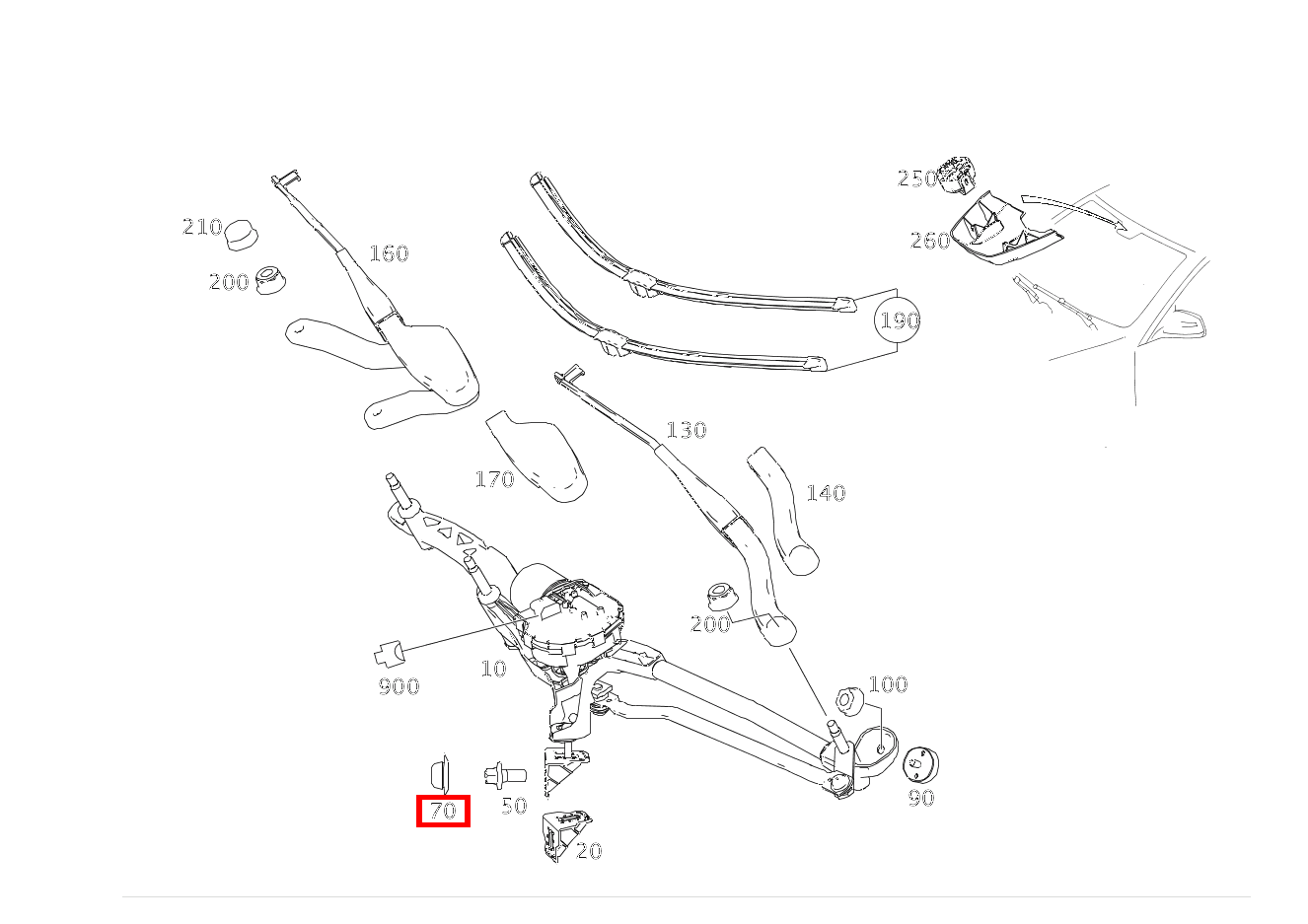 Verschlussdeckel AN TRENNWAND MITTE; 10 MM E 350 4MATIC Limousine BCA 212 Verschlussdeckel AN TRENNWAND MITTE; 10 MM E 350 4MATIC Limousine BCA 212