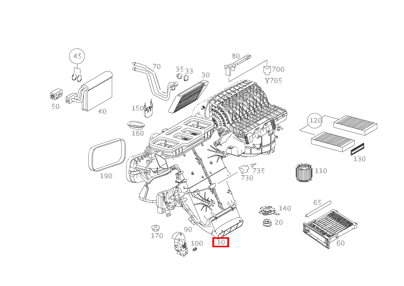 Klimaanlage R 500 L 251 Klimaanlage R 500 L 251