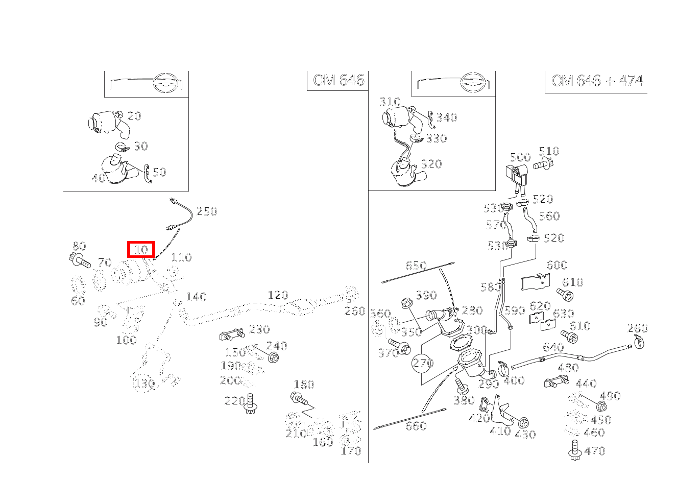 Katalysator CLC 220 CDI Sportcoupé RL 203