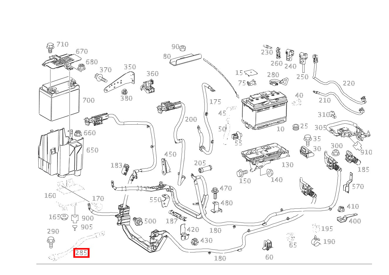 Masseband MOTORTRAEGER LINKS ZUM LAENGSTRAEGER 906 Masseband MOTORTRAEGER LINKS ZUM LAENGSTRAEGER 906