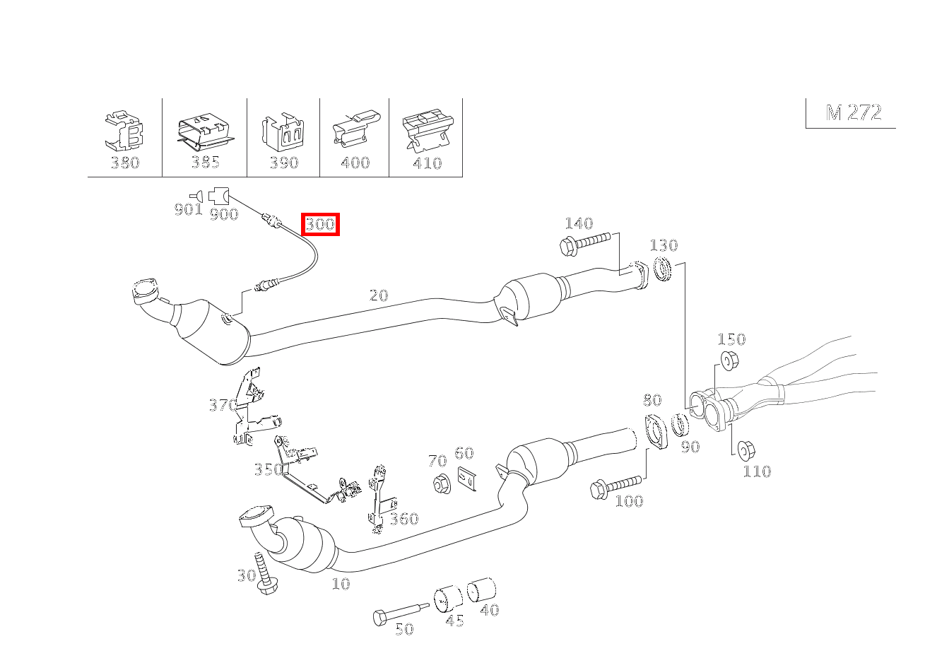 Lambdasonde DIAGNOSESONDE RECHTS NACH KAT SLK 350 Roadster Sportmotor 171 Lambdasonde DIAGNOSESONDE RECHTS NACH KAT SLK 350 Roadster Sportmotor 171
