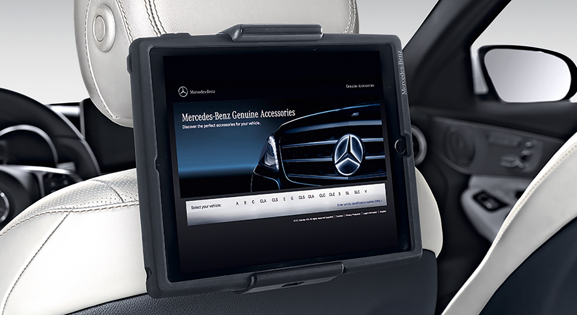 Mercedes-Benz - Halter für Tablet PC (Code 866), Aufnahmescha Halter für Tablet PC (Code 866), Aufnahmescha