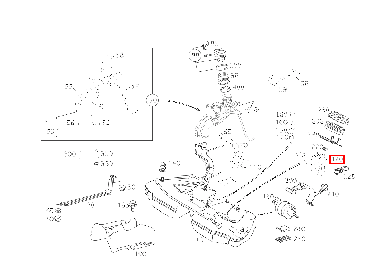 Befestigungsplatte MIT VORRATSGEBER; GOLD/ECE C180 203