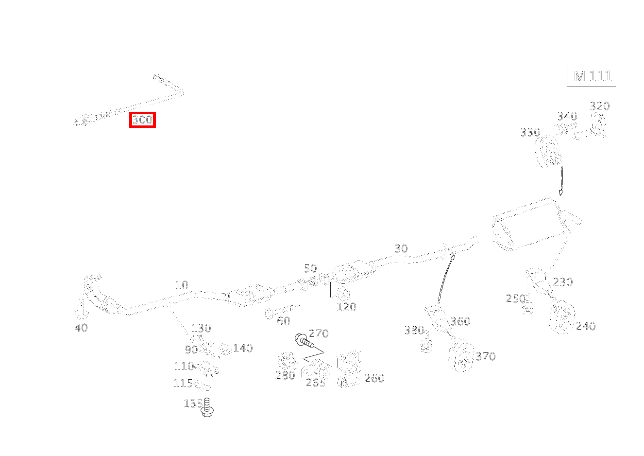 Lambdasonde VOR KATALYSATOR C180 203 Lambdasonde VOR KATALYSATOR C180 203