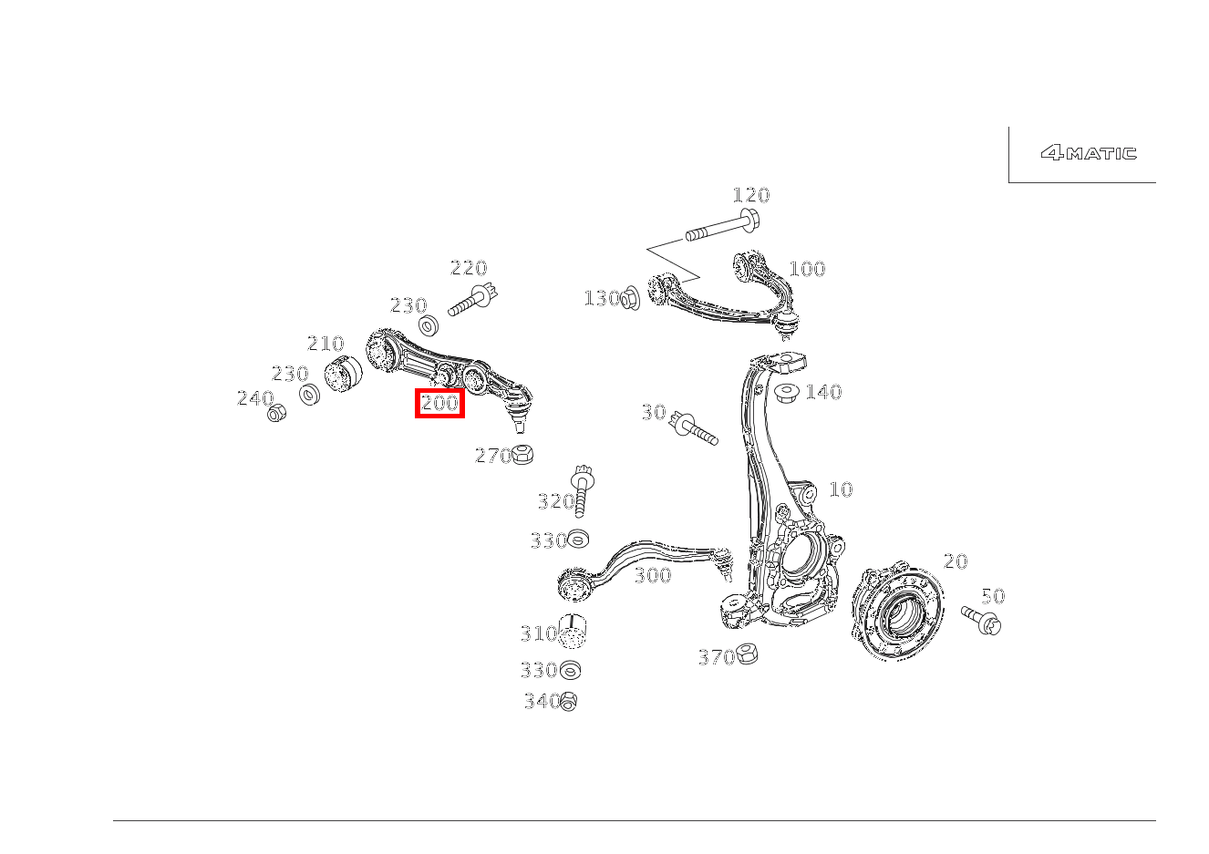 Federlenker Rechts Mercedes-AMG C 43 4MATIC Cabriolet 205 Federlenker Rechts Mercedes-AMG C 43 4MATIC Cabriolet 205