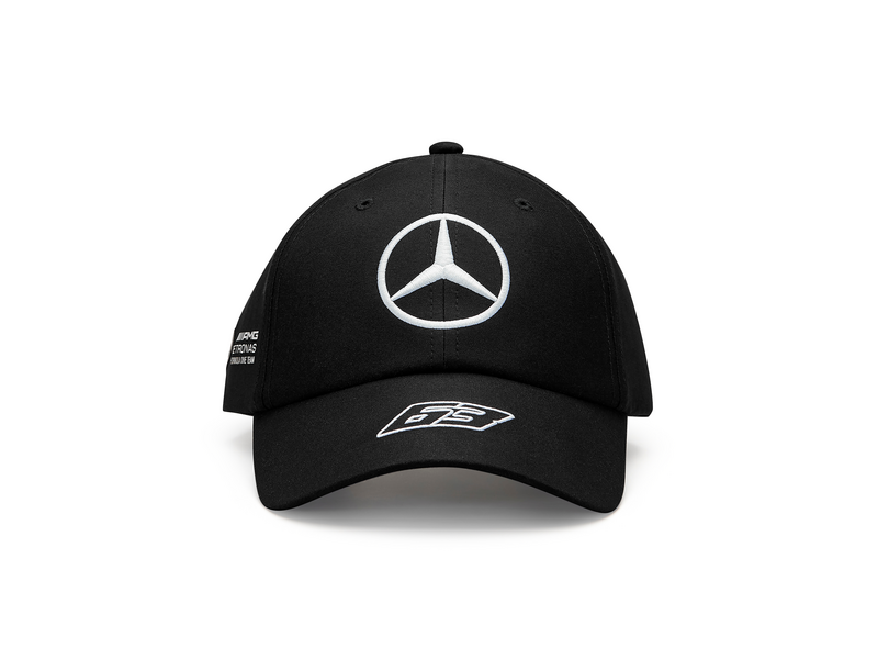 Cap, George Russell, Team, Mercedes-AMG F1, schwarz