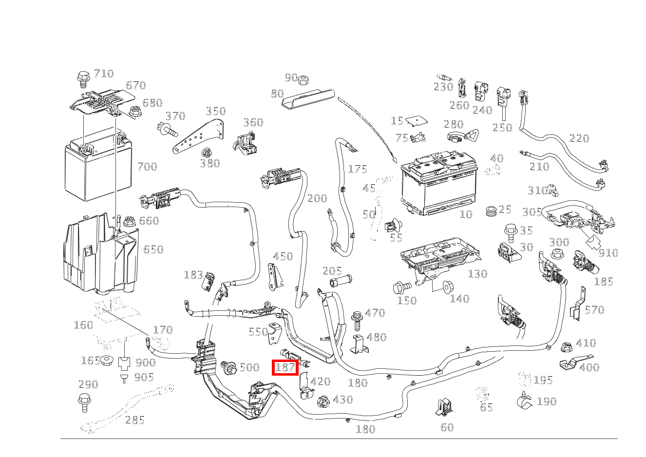 Sicherung SICHERUNG STARTER/GENERATOR F57; VARIANTE A 906 Sicherung SICHERUNG STARTER/GENERATOR F57; VARIANTE A 906