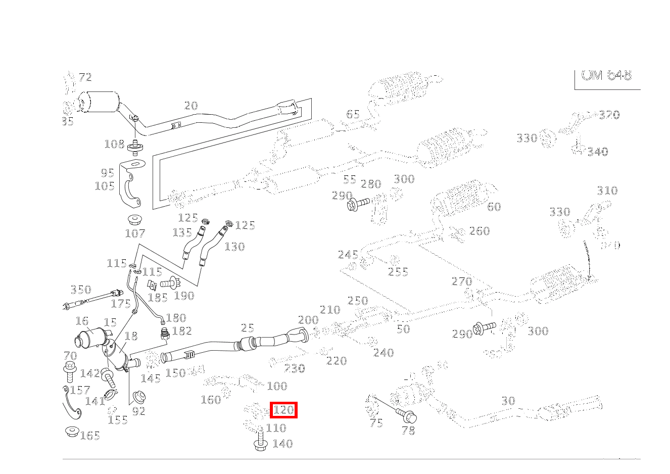 DAEMPFUNGSPLATTE HALTER AN GETRIEBE S 320 CDI L 220