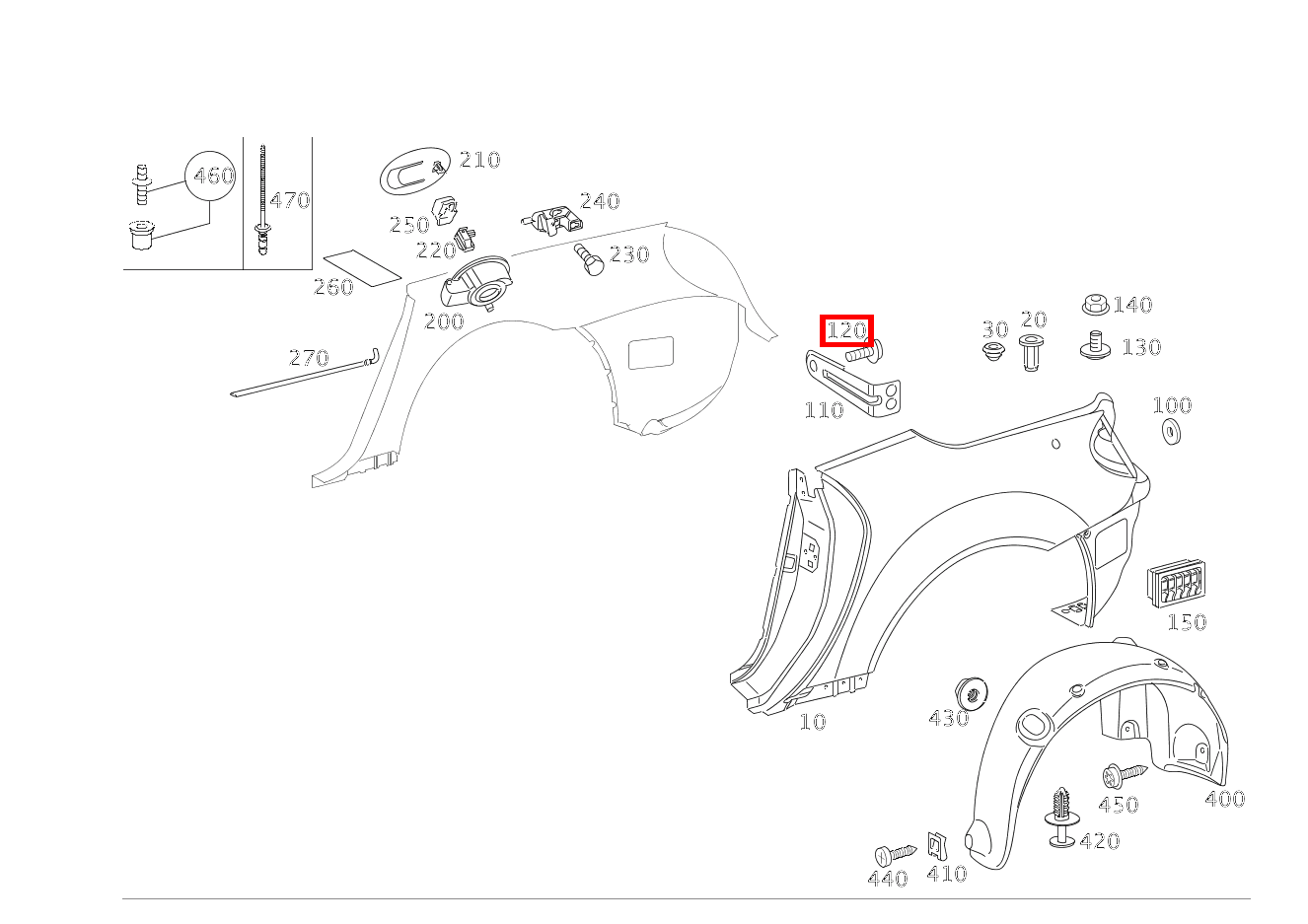 Sechsrundschraube AN HALTER RECHTS; M6X12 SLK 55 AMG Roadster 171 Sechsrundschraube AN HALTER RECHTS; M6X12 SLK 55 AMG Roadster 171