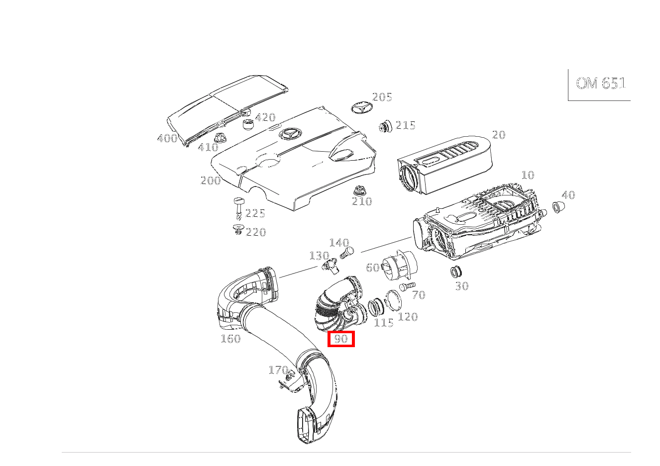 Luftleitung S250CDIL BE 221 Luftleitung S250CDIL BE 221