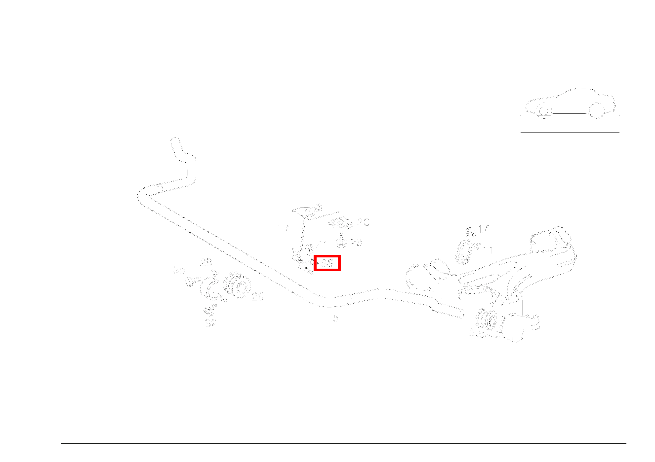 Mutter DREHSTAB AN RAHMEN; M8 SLK230 170 Mutter DREHSTAB AN RAHMEN; M8 SLK230 170