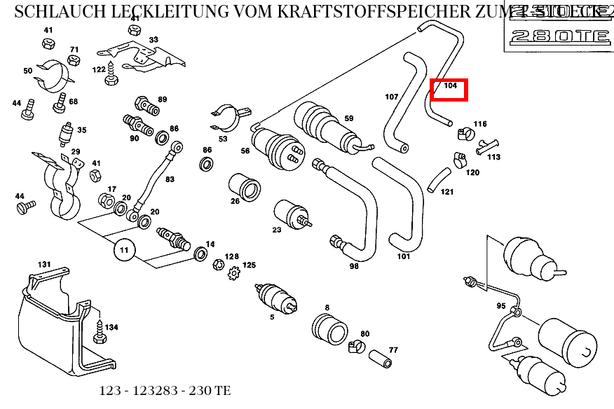 Schlauch REGENERIERLEITUNG ZUM VENTIL 180 MM , , und weitere kaufen