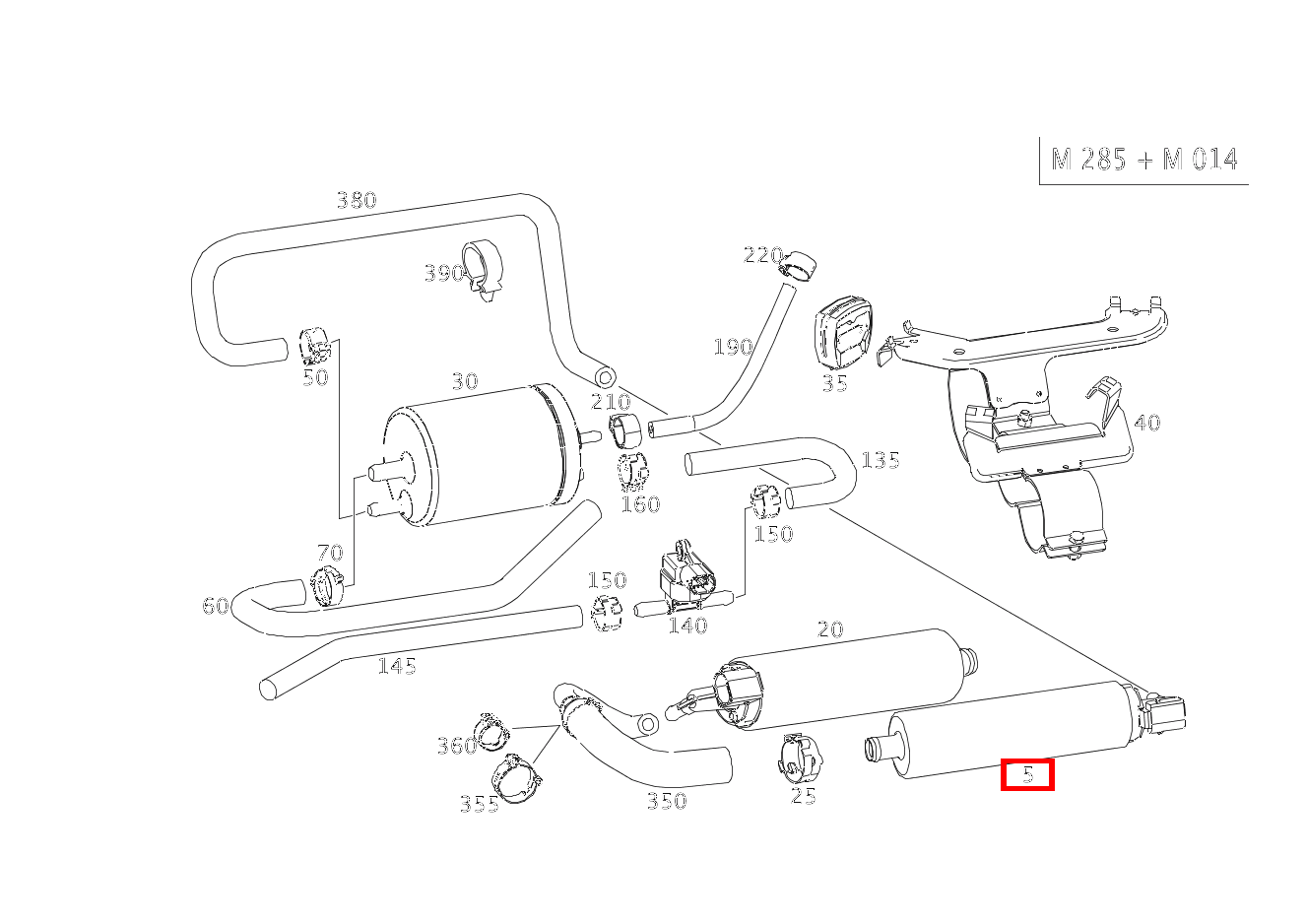 Kraftstoffpumpe Maybach 62 (langer Radstand) 240 Kraftstoffpumpe Maybach 62 (langer Radstand) 240