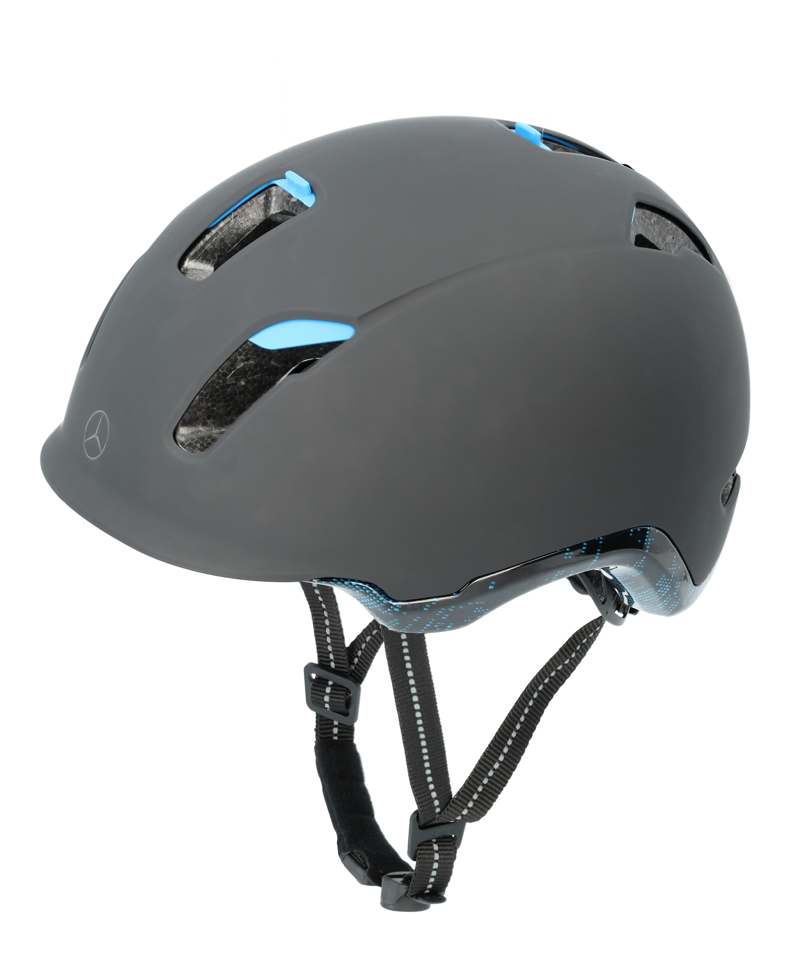 Mercedes-Benz - Fahrradhelm schwarz, Polycarbonat / Polysterol