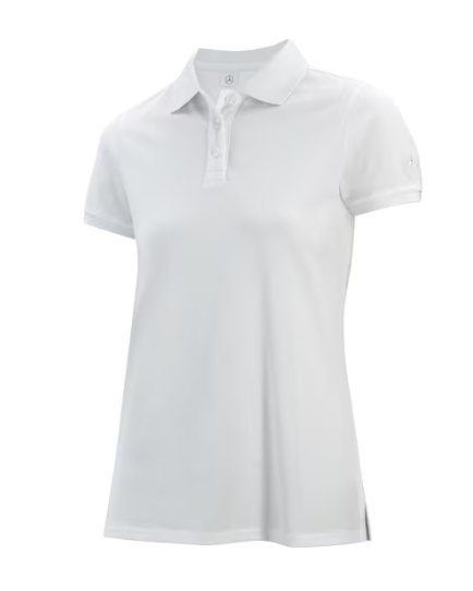 Poloshirt Damen, weiß