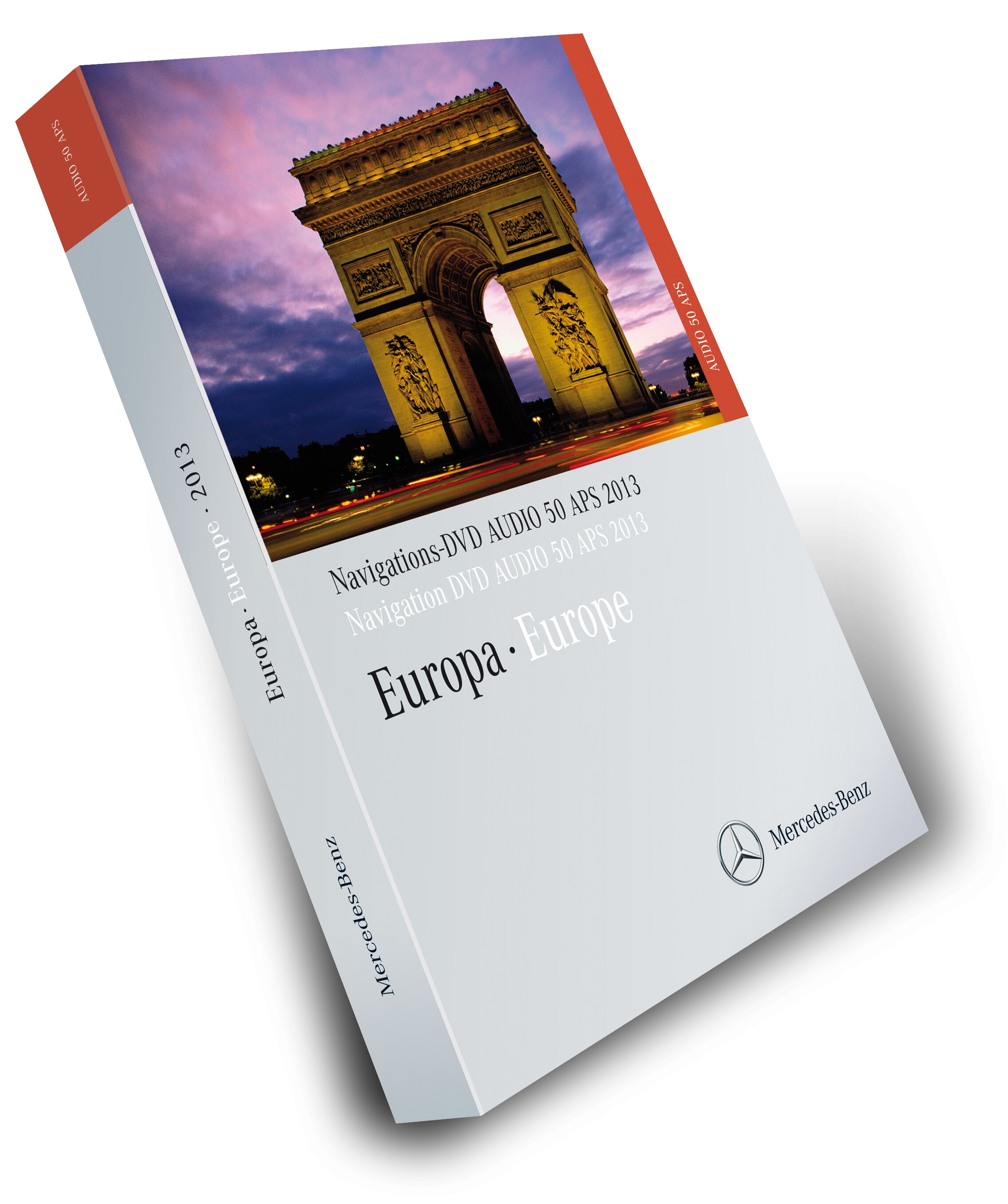 Navigations-DVD Audio 50 APS, Europa, Version