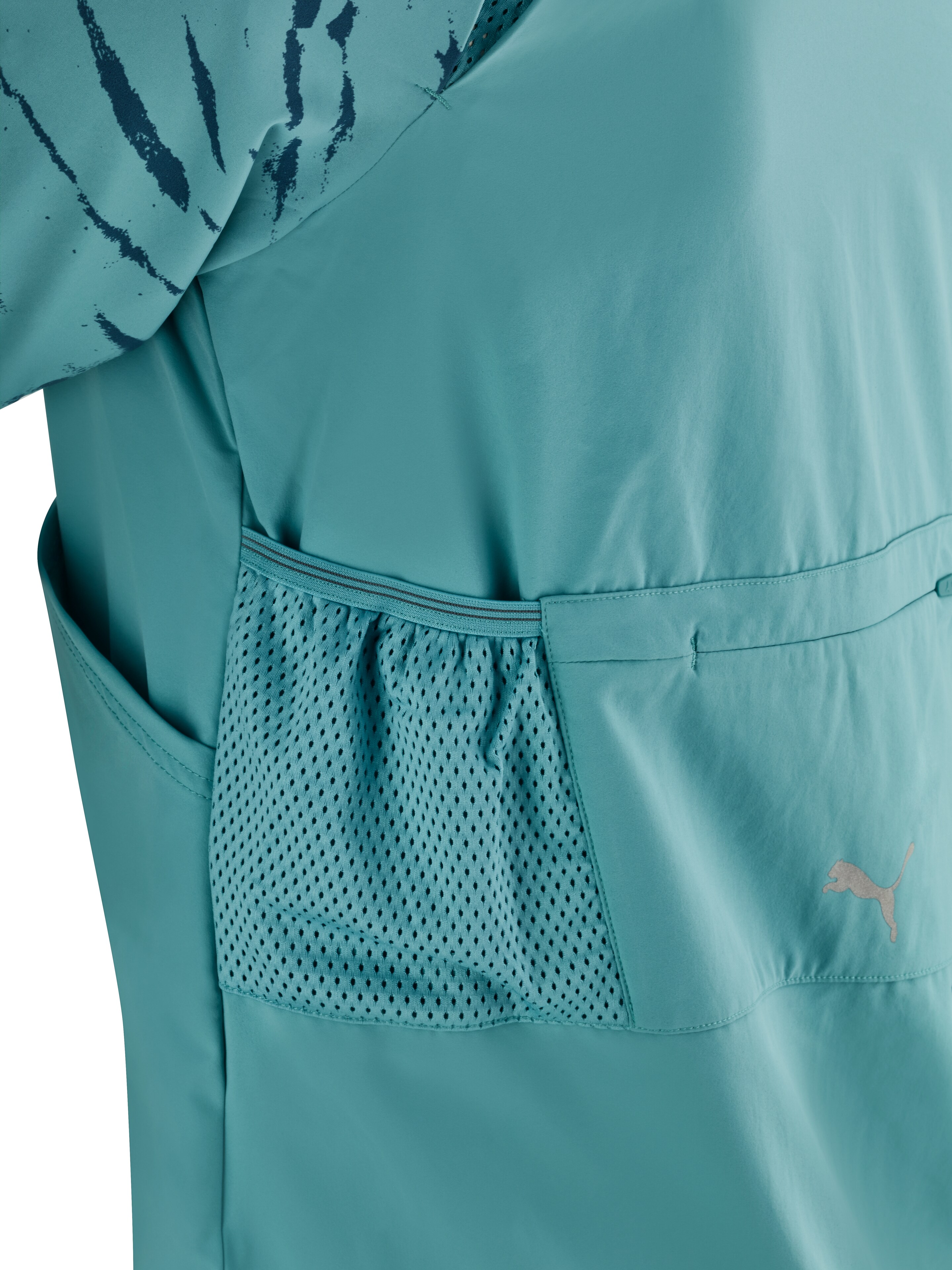 Windjacke Damen, türkis