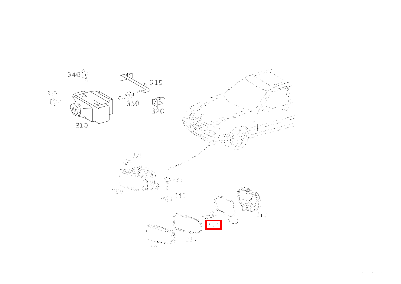 Glühlampe NEBELSCHEINWERFER; H1 12V-55W E280 210 Glühlampe NEBELSCHEINWERFER; H1 12V-55W E280 210