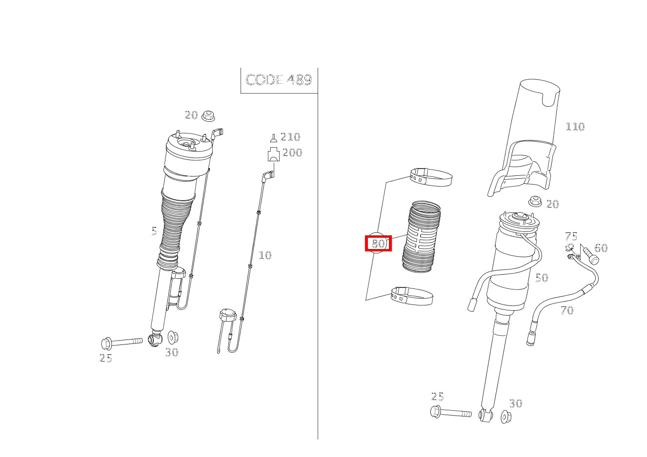 Teilesatz Manschette Teilesatz CL500 4M BE 216 Teilesatz Manschette Teilesatz CL500 4M BE 216