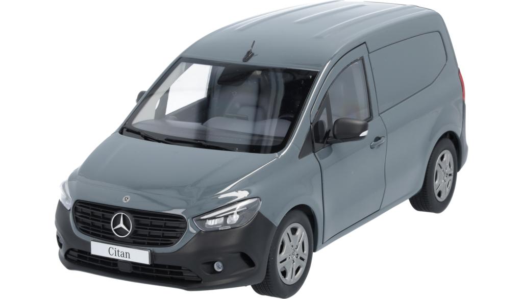 Citan, Kastenwagen magnetitgrau, NZG, 1:18