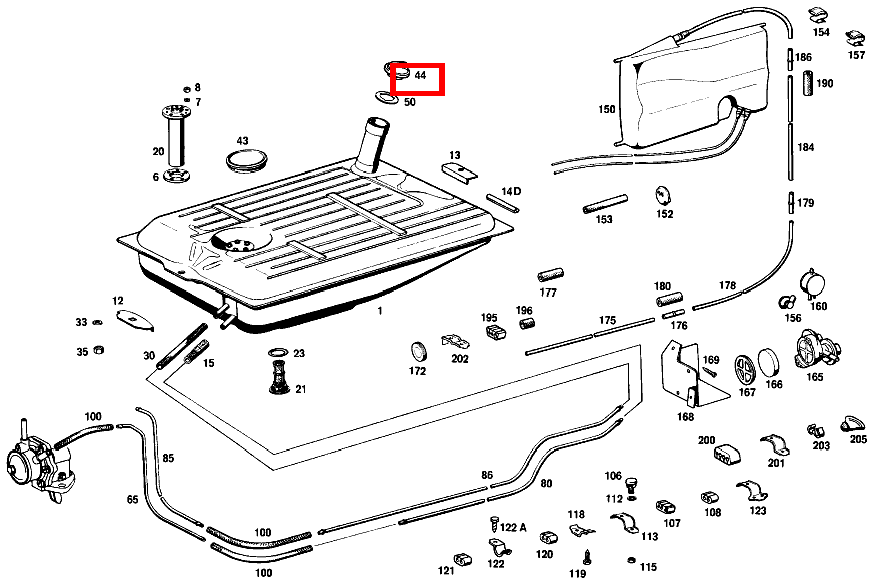 Tankverschluss 280 C 114 Tankverschluss 280 C 114