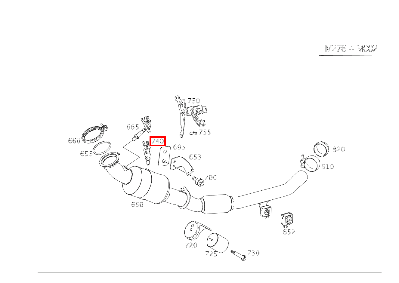 Lambdasonde LINKS HINTEN GLE 500 e 4MATIC Off-Roader 166