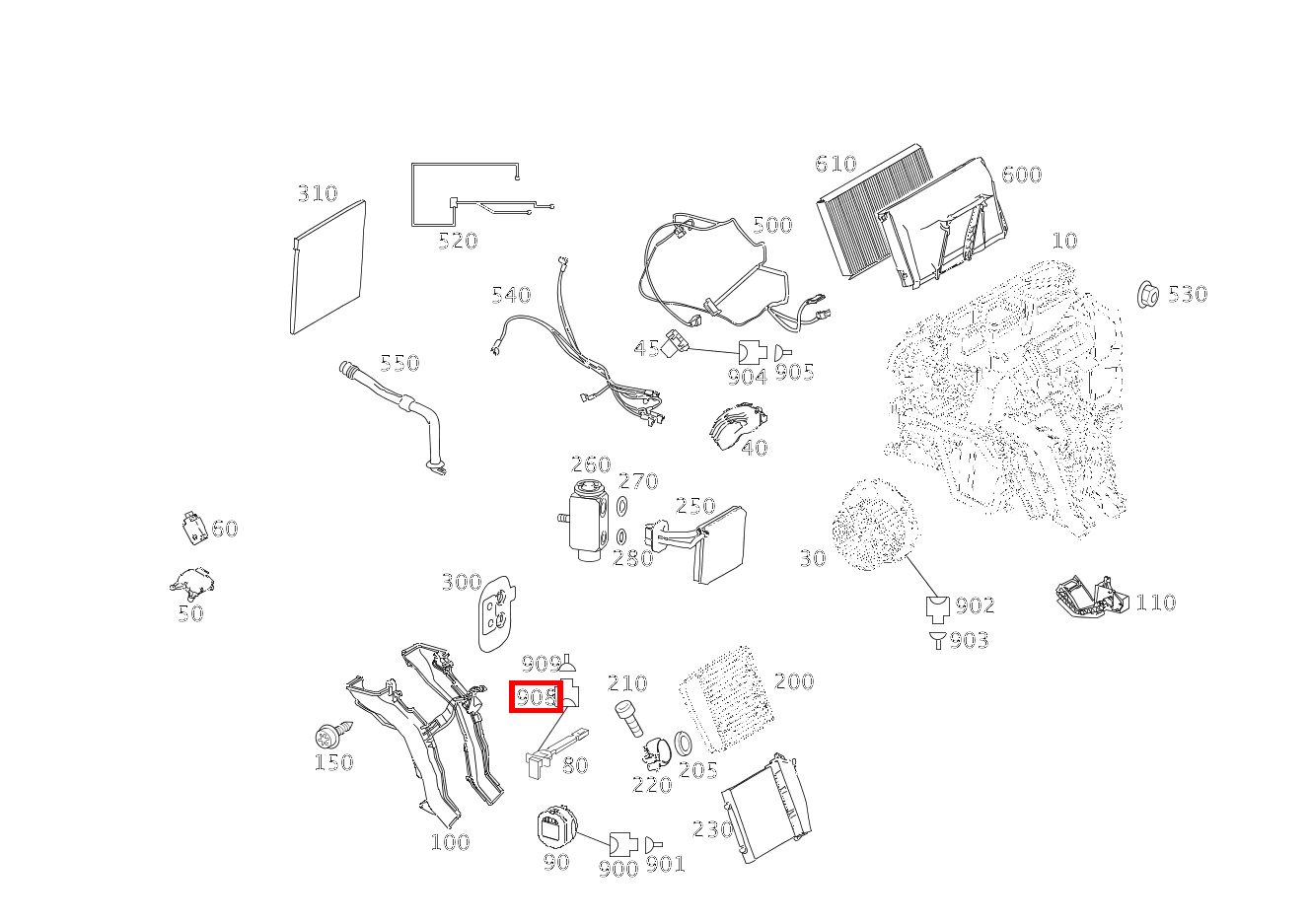 Steckhülsengehäuse B1; 2-PIN MQS B 200 Turbo Sports Tourer 245 Steckhülsengehäuse B1; 2-PIN MQS B 200 Turbo Sports Tourer 245
