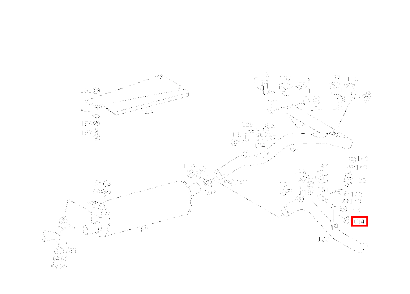 Sechskantmutter HALTER AN AUSPUFFROHR; M8 250 GD 461 Sechskantmutter HALTER AN AUSPUFFROHR; M8 250 GD 461
