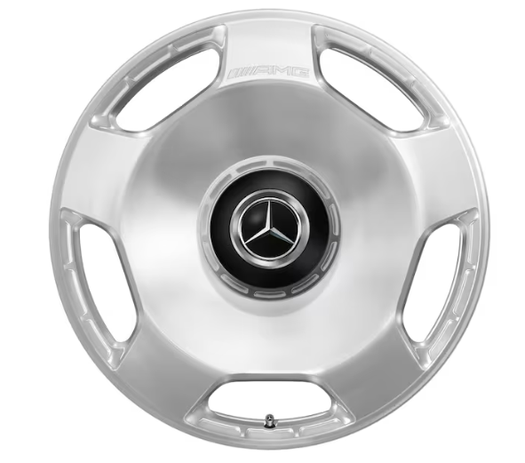 AMG Schmiederad 23 Zoll, 11,5 J x 23 ET 47, silberfarben, hochglanzpoliert AMG Schmiederad 23 Zoll, 11,5 J x 23 ET 47, silberfarben, hochglanzpoliert