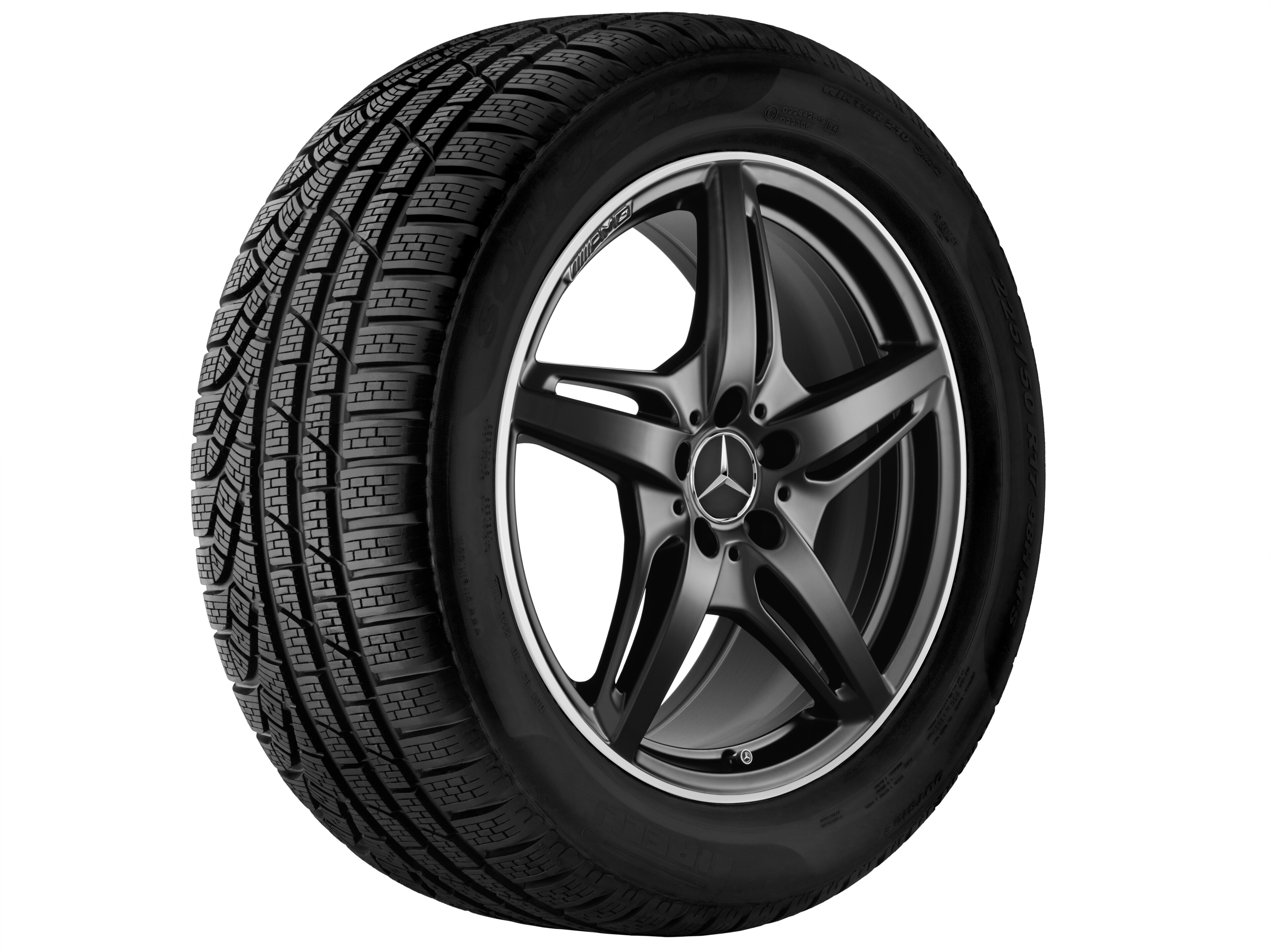 AMG 5-Speichen-Rad, 48,3 cm (19 Zoll)