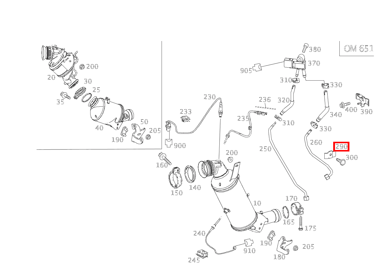Lasche OBERTEIL E300T BT H 212