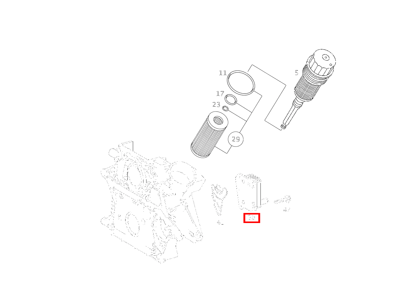 Ölkühler OEL-/WASSERWAERMETAUSCHER VW T4 MULTIVAN 163 Ölkühler OEL-/WASSERWAERMETAUSCHER VW T4 MULTIVAN 163
