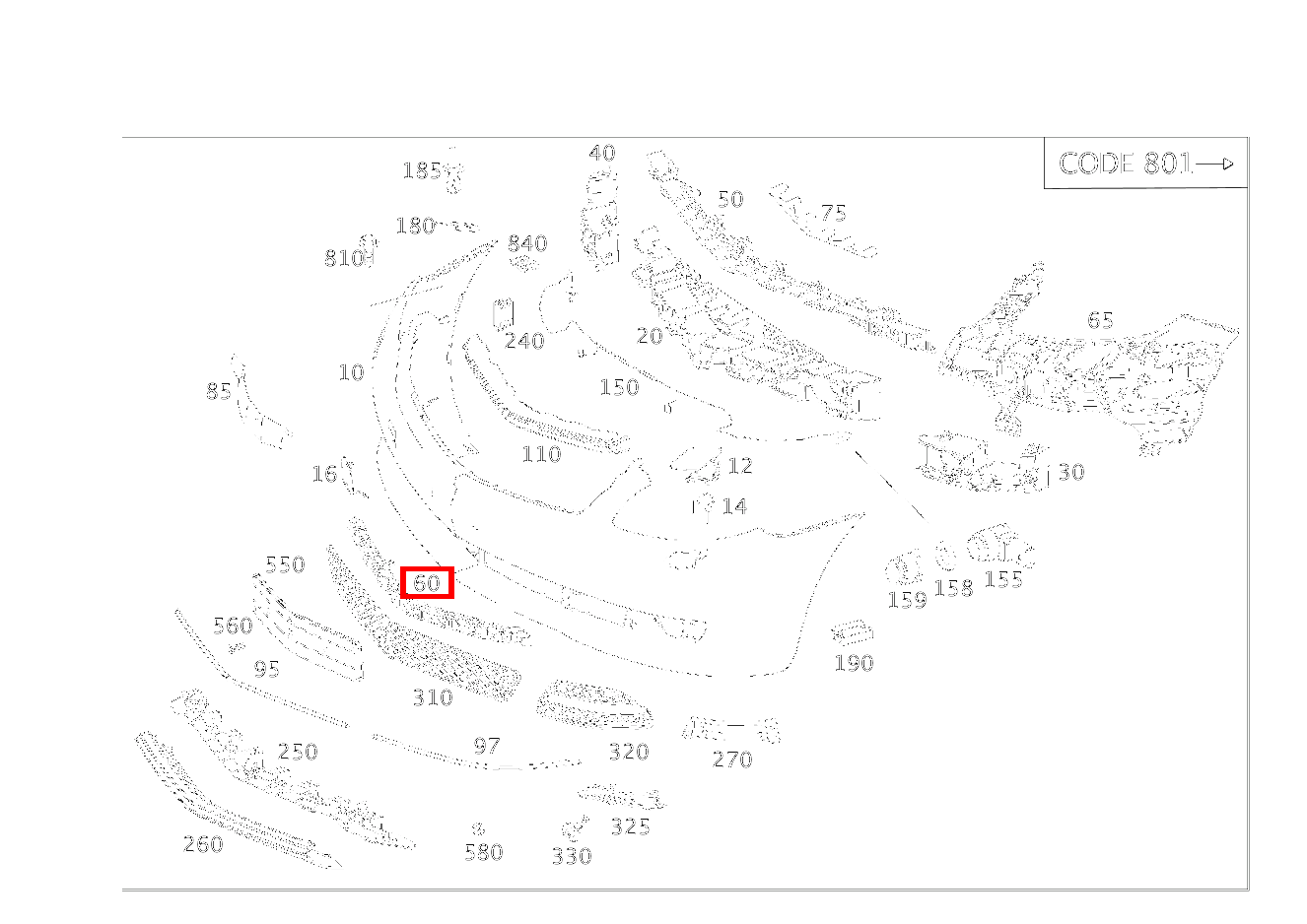 Versteifung Pralldämpfer CL 65AMG 216