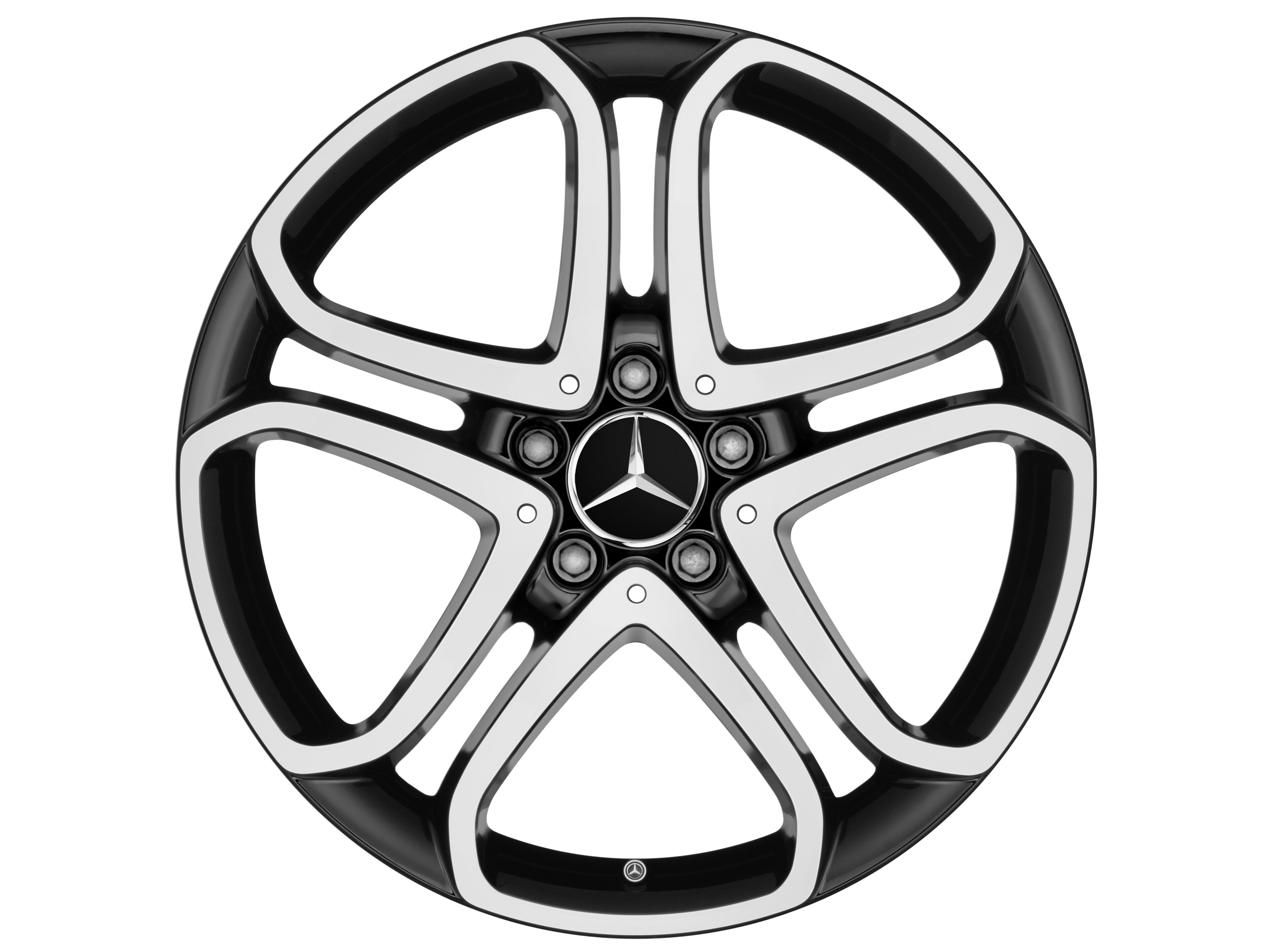 5-Doppelspeichen-Rad, 45,7 cm (18 Zoll), glan