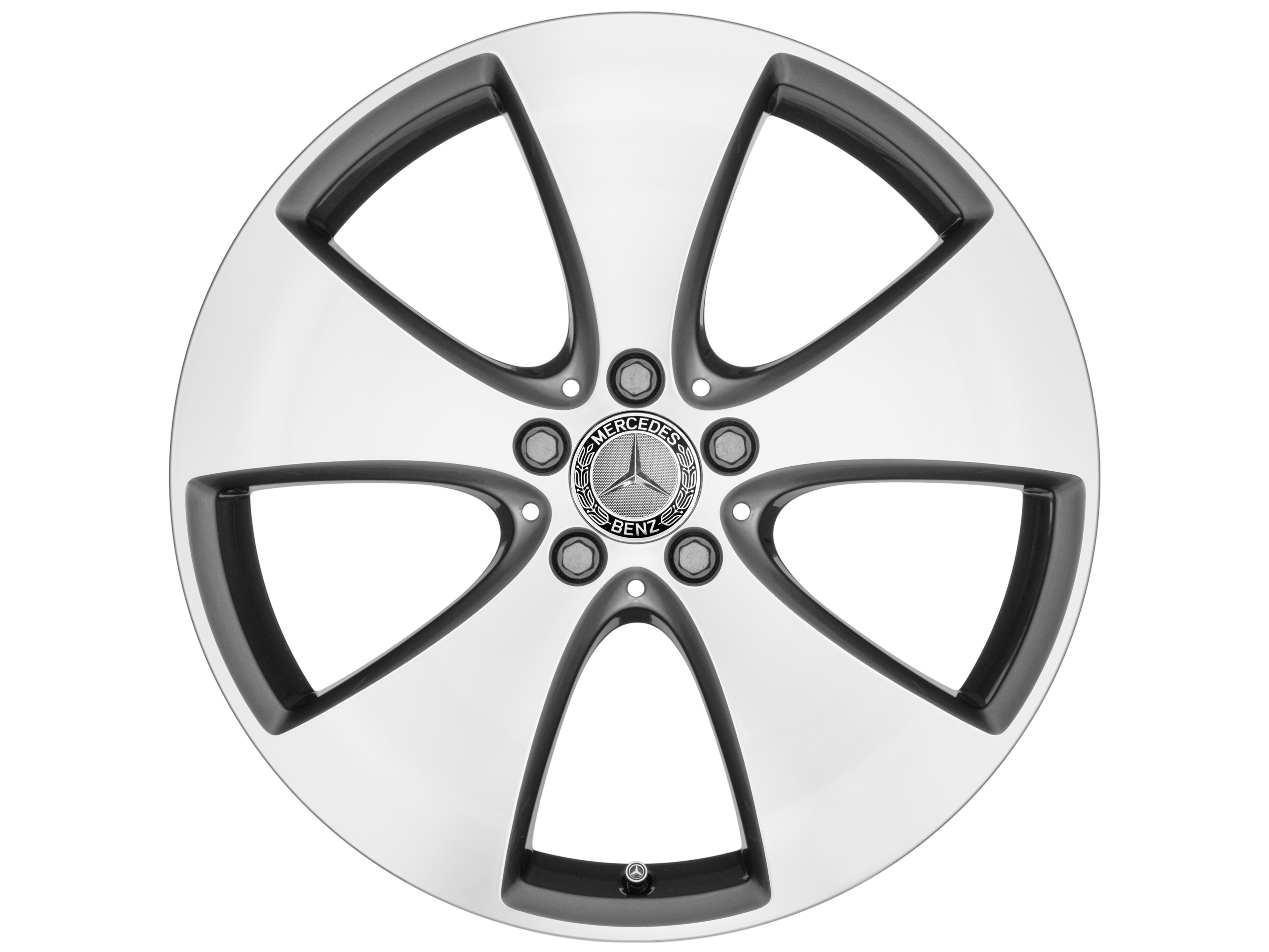 5-Speichen-Rad, 48,3 cm (19 Zoll), glanzgedre