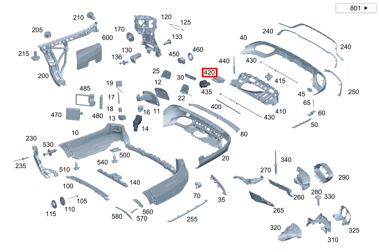 HECKSCHALTMODUL E 400 d Limousine 213 HECKSCHALTMODUL E 400 d Limousine 213