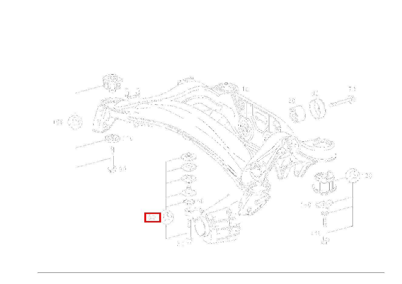 REP.SATZ HA-TRAEGER ACHSGEHAEUSE AN HINTERACHSTRAEGER,VORN SLK 320 AMG KOMP 170 REP.SATZ HA-TRAEGER ACHSGEHAEUSE AN HINTERACHSTRAEGER,VORN SLK 320 AMG KOMP 170
