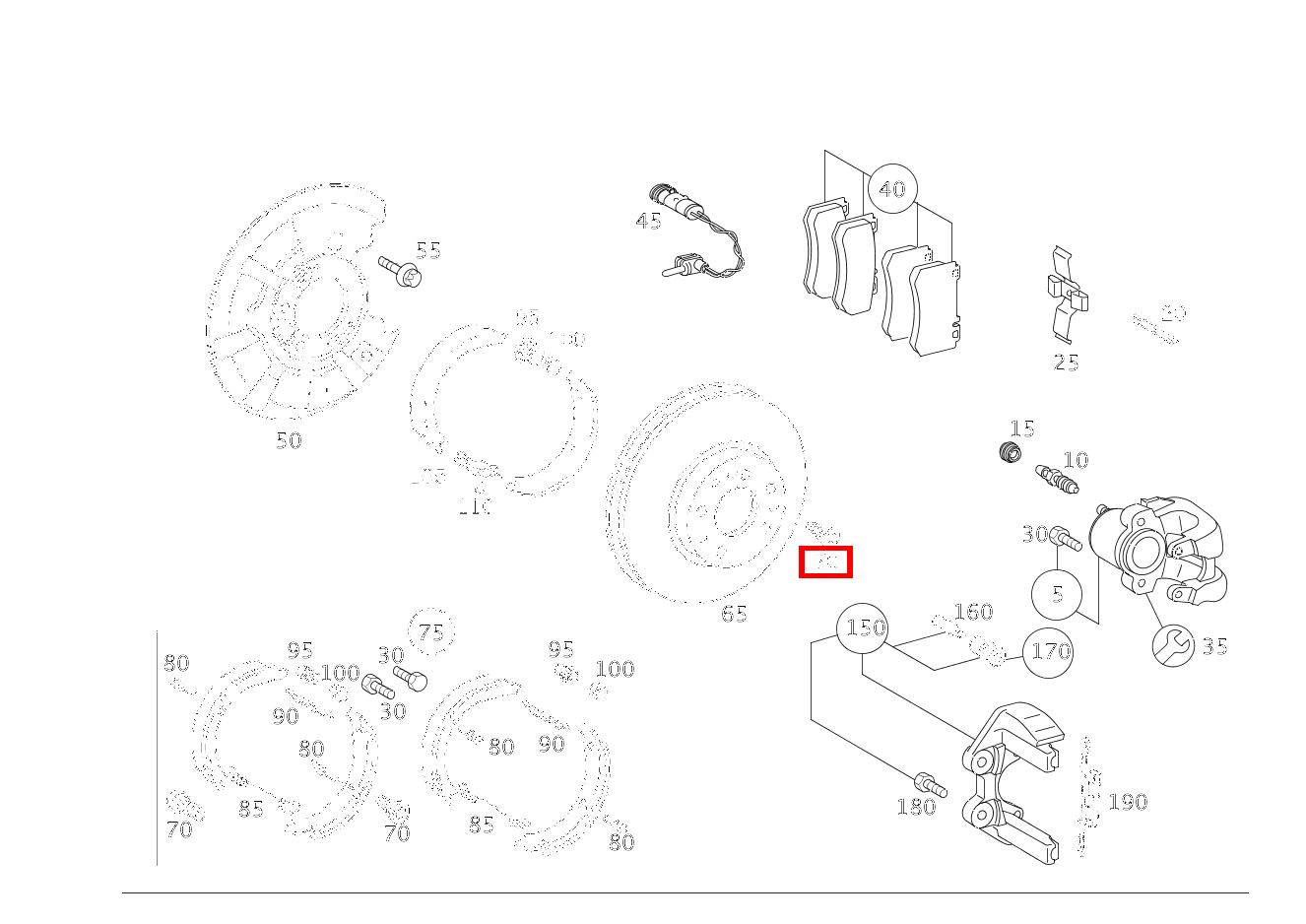 FLACHKOPFSCHRAUBE M. ISK BREMSSCHEIBE AN RADNABE; M6X15 S 65 AMG L 220 FLACHKOPFSCHRAUBE M. ISK BREMSSCHEIBE AN RADNABE; M6X15 S 65 AMG L 220